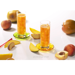 Koude drank met perzik-mangosmaak (5 zakjes)