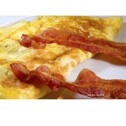 Eiwitrijke omelet met baconsmaak (5 zakjes)