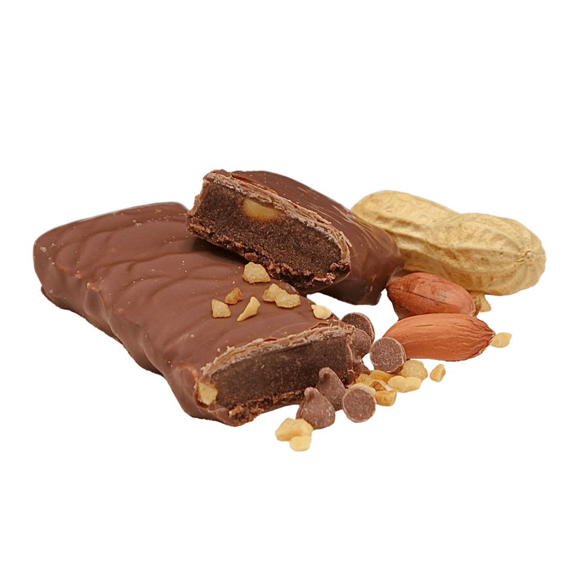Reep pindanoot met karamelsmaak (7 stuks)
