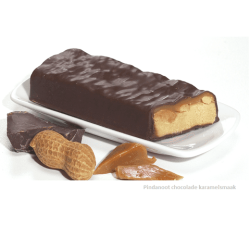 Reep pindanoot met karamelsmaak (7 stuks)