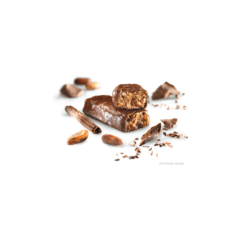 Reep crunch met chocoladesmaak (7 stuks)