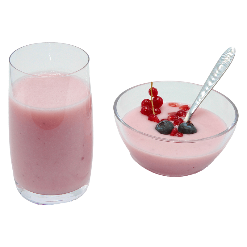 Proteïnesshake met bosvruchtensmaak (5 zakjes)