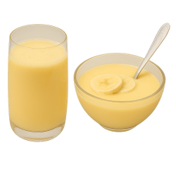 Shake met bananensmaak glutenvrij (5 zakjes)