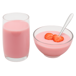 Eiwitrijke shake met aardbeiensmaak (5 zakjes)