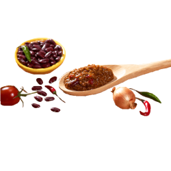 Warme maaltijd met chilismaak (5 zakjes)