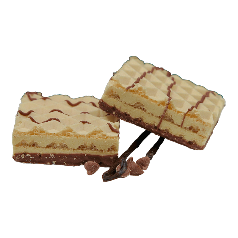 Wafel met vanillesmaak (4 zakjes)