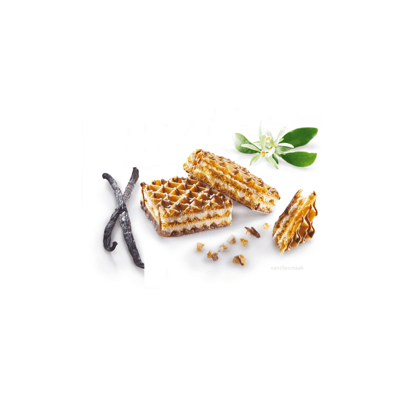 Wafel met vanillesmaak (4 zakjes)