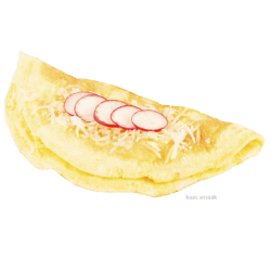 Pannenkoek met kaassmaak (5 zakjes)