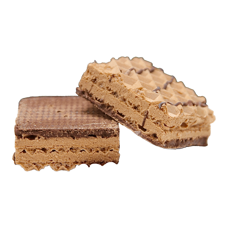 Wafel met chocoladesmaak (4 zakjes)