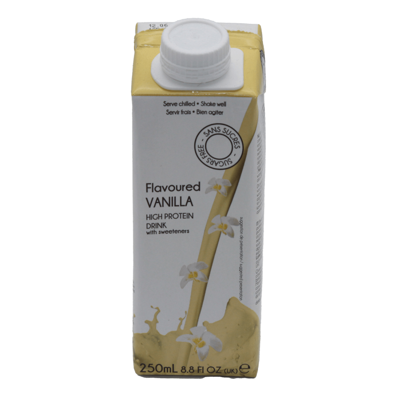 Pakje koude drank met vanillesmaak (4 pakjes)