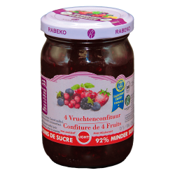 Jam vier vruchten - low sugar
