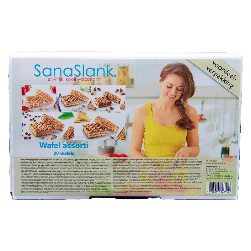 Xxl voordeel wafels (20 wafels)