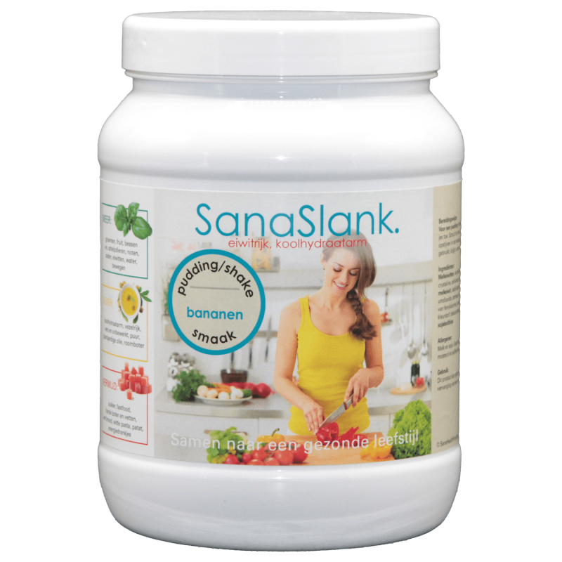 Voordeelpot shake met bananensmaak