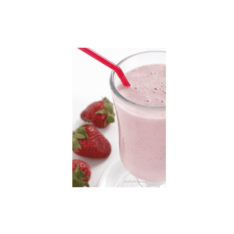Smoothie met aardbeiensmaak (4 flesjes)