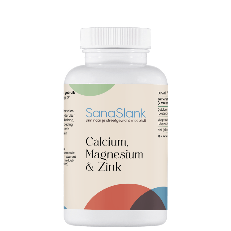 Calcium, magnesium, zink - 90 tabletten