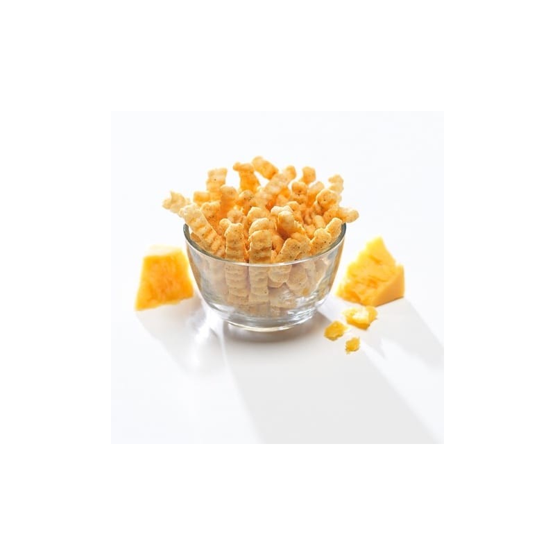 Chips met cheese-onionsmaak (2 zakjes)