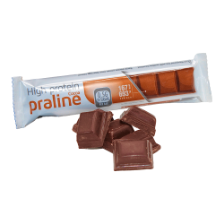 Chocoladereep puur - met pralinevulling (7 stuks)