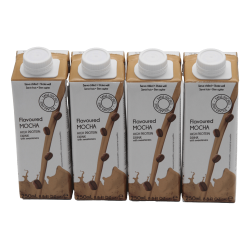 Pakje koude drank met mokkasmaak (4 pakjes)