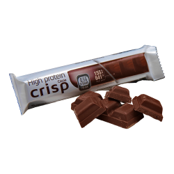 Proteïnereep - pure chocolade crisp (7 stuks)