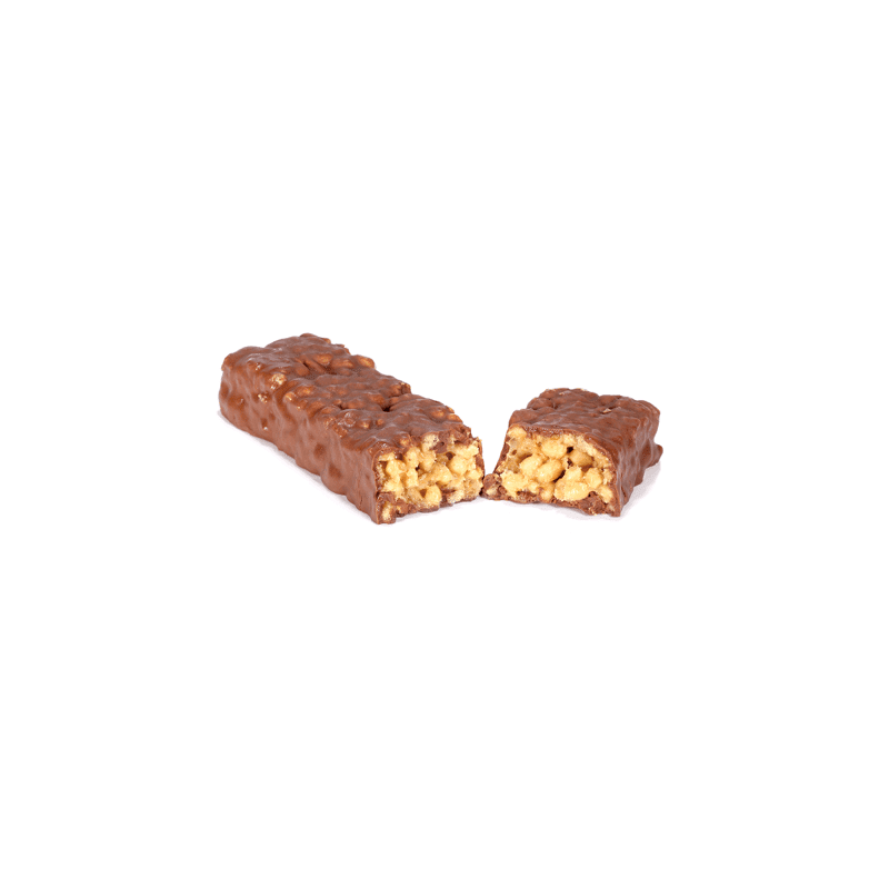 Reep crunch met melkchocolade-kokossmaak (7 stuks)
