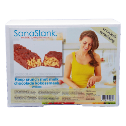 Xxl reep crunch met melkchocolade-kokossmaak (20 stuks)