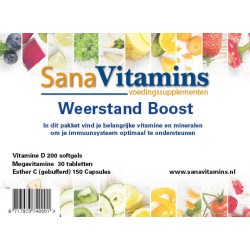 Supplementen - weerstand boost box