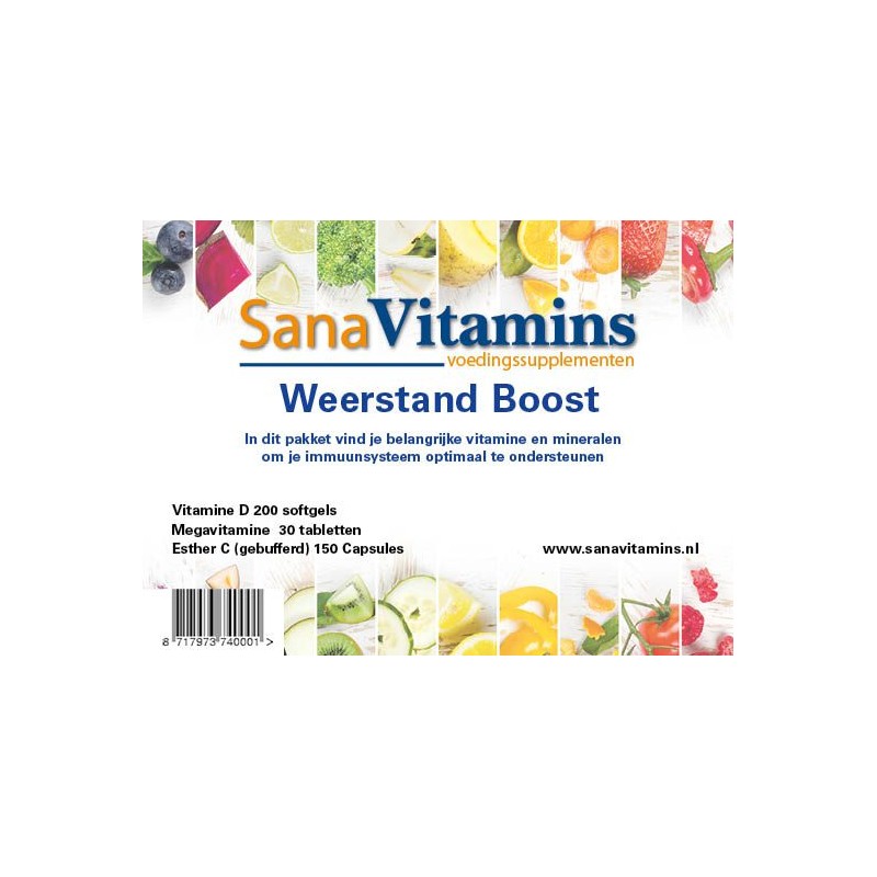 Supplementen - weerstand boost box