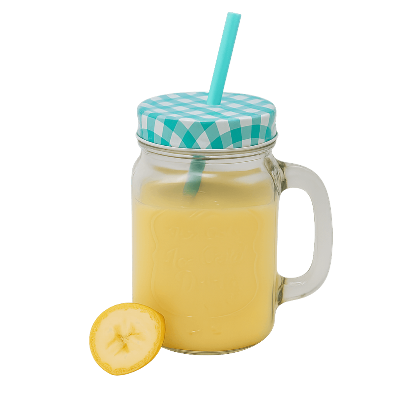Glutenvrije milkshake met bananensmaak (5 zakjes)