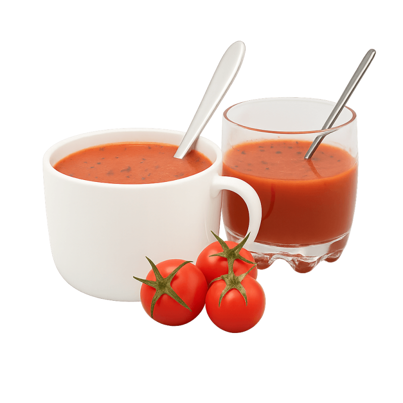 Glutenvrije tomatensoep - eiwitrijk & vetarm (5 zakjes)