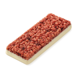Eiwitrijke crisp reep – rode vruchten & witte chocolade