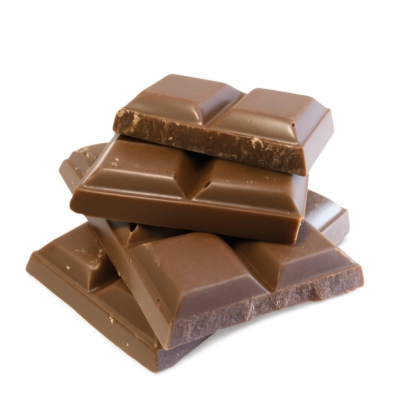 Mini melkchocolade/hazelnoot tablet ultra low carb (10 stuks)